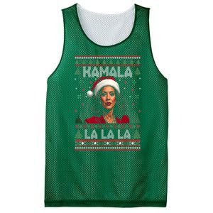 Christmas Comma La Funny Kamala Harris 2024 Xmas Women Gift Mesh Reversible Basketball Jersey Tank