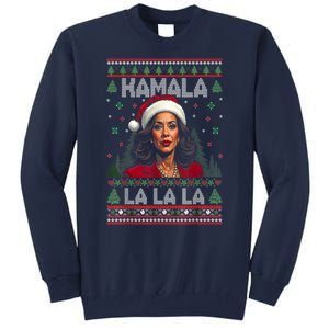 Christmas Comma La Funny Kamala Harris 2024 Xmas Women Gift Tall Sweatshirt