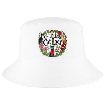Childless Cat Ladies Against Fascism Cool Comfort Performance Bucket Hat