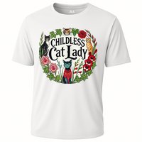 Childless Cat Ladies Against Fascism Cooling Performance Crew T-Shirt