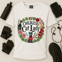 Childless Cat Ladies Against Fascism Cooling Performance Crew T-Shirt