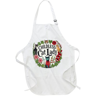 Childless Cat Ladies Against Fascism Apron