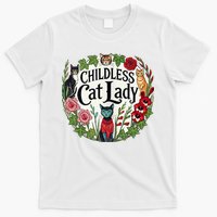 Childless Cat Ladies Against Fascism T-Shirt
