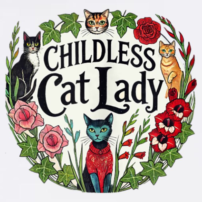 Childless Cat Ladies Against Fascism Golf Towel
