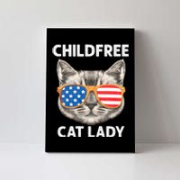 Childfree Cat Lady For Cat Mom Women Cat Lady Canvas