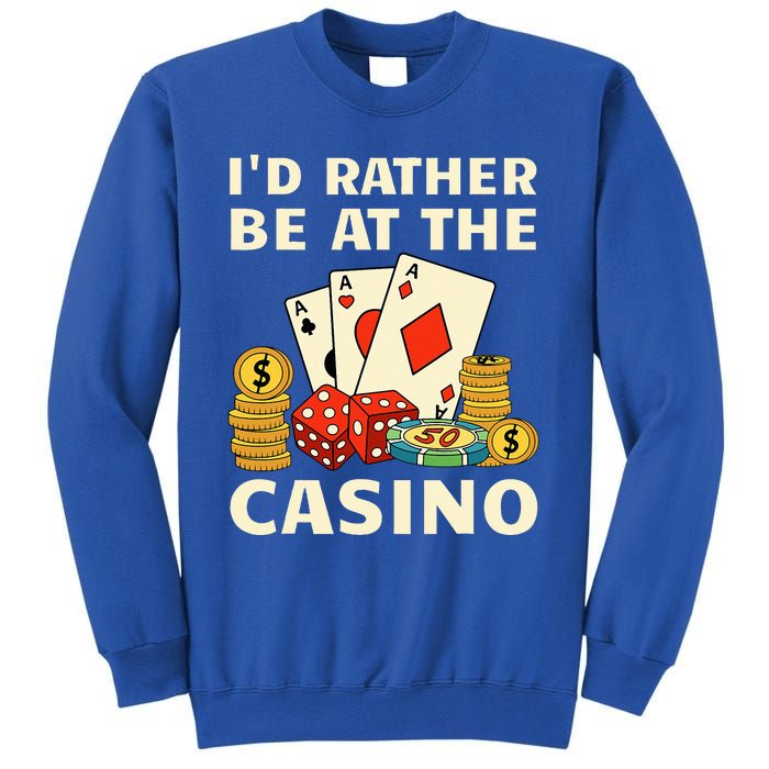 Cool Casino Lover Art For Casino Gambling Gambler Sweatshirt