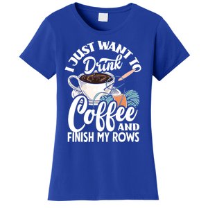 Crochet Coffee Lover Cute Crocheting Gift Women's T-Shirt