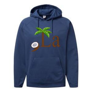 Coconut Comma + La Kamala Harris 2024 President Election Performance Fleece Hoodie