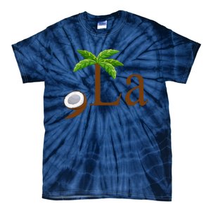 Coconut Comma + La Kamala Harris 2024 President Election Tie-Dye T-Shirt