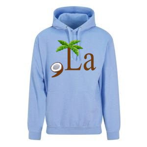 Coconut Comma + La Kamala Harris 2024 President Election Unisex Surf Hoodie