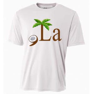 Coconut Comma + La Kamala Harris 2024 President Election Cooling Performance Crew T-Shirt