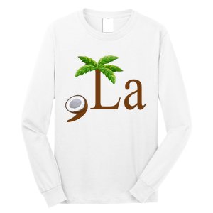 Coconut Comma + La Kamala Harris 2024 President Election Long Sleeve Shirt