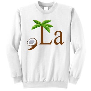 Coconut Comma + La Kamala Harris 2024 President Election Sweatshirt