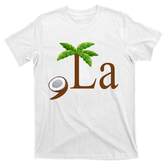 Coconut Comma + La Kamala Harris 2024 President Election T-Shirt