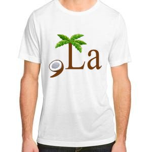 Coconut Comma + La Kamala Harris 2024 President Election Adult ChromaSoft Performance T-Shirt