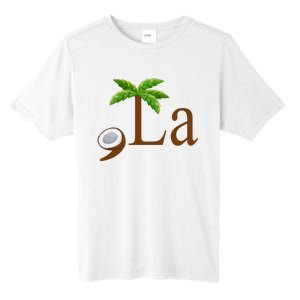 Coconut Comma + La Kamala Harris 2024 President Election Tall Fusion ChromaSoft Performance T-Shirt