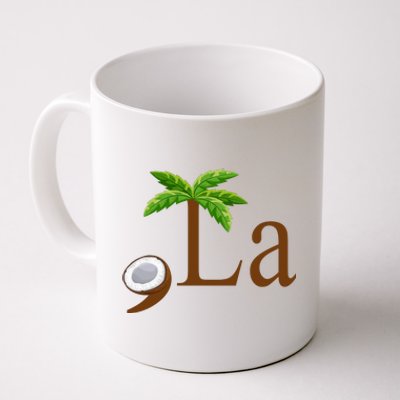 Coconut Comma + La Kamala Harris 2024 President Election Coffee Mug