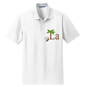 Coconut Comma + La Kamala Harris 2024 President Election Dry Zone Grid Polo