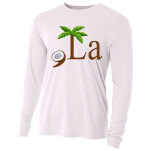 Coconut Comma + La Kamala Harris 2024 President Election Cooling Performance Long Sleeve Crew