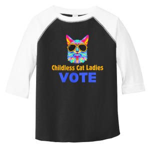 Childless Cat Ladies Vote Blue Gift Toddler Fine Jersey T-Shirt