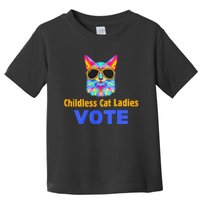 Childless Cat Ladies Vote Blue Gift Toddler T-Shirt