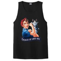 Childless Cat Ladies Vote Rosie The Riveter Gift PosiCharge Competitor Tank