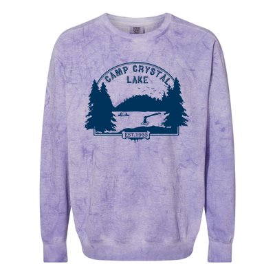 Camp Crystal Lake Colorblast Crewneck Sweatshirt