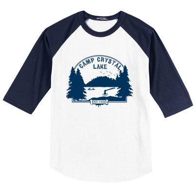 Camp Crystal Lake Baseball Sleeve Shirt