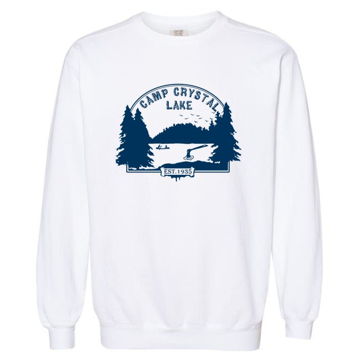 Camp Crystal Lake Garment-Dyed Sweatshirt