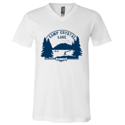 Camp Crystal Lake V-Neck T-Shirt