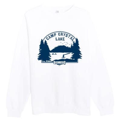 Camp Crystal Lake Premium Crewneck Sweatshirt