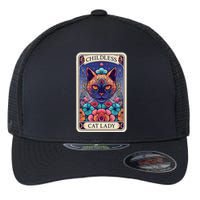 Childless Cat Lady Tarot Card Gift Flexfit Unipanel Trucker Cap