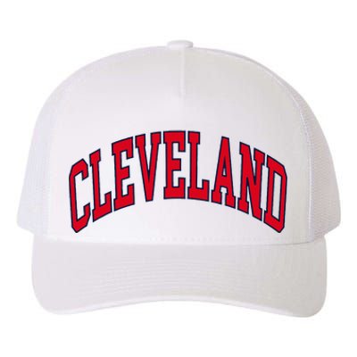 Cleveland Yupoong Adult 5-Panel Trucker Hat