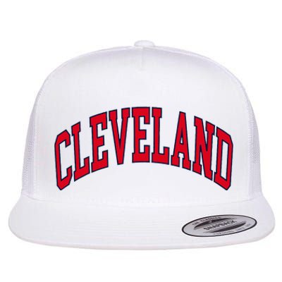 Cleveland Flat Bill Trucker Hat