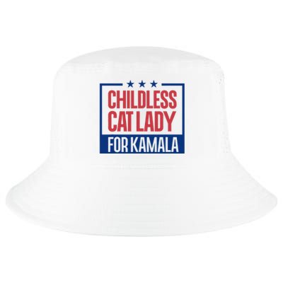 Childless Cat Lady Voting Election 2024 Usa Cool Comfort Performance Bucket Hat