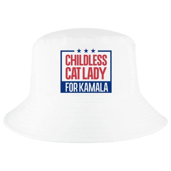 Childless Cat Lady Voting Election 2024 Usa Cool Comfort Performance Bucket Hat