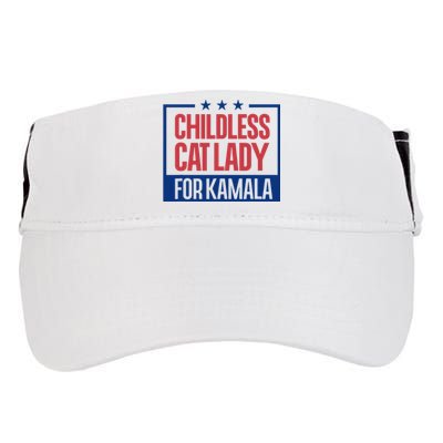 Childless Cat Lady Voting Election 2024 Usa Adult Drive Performance Visor