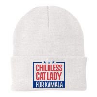 Childless Cat Lady Voting Election 2024 Usa Knit Cap Winter Beanie