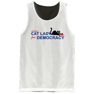 Childless Cat Lady Voting Election 2024 Usa Support Demorat Mesh Reversible Basketball Jersey Tank