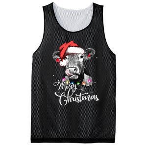 Christmas Cow LightUp Decoration for Farming Enthusiasts Mesh Reversible Basketball Jersey Tank