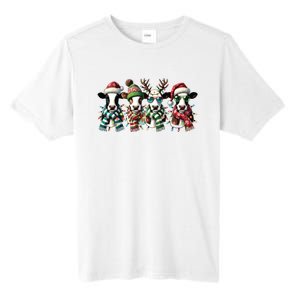 Cow Christmas Lights Western Christmas Mooey Christmas Tall Fusion ChromaSoft Performance T-Shirt