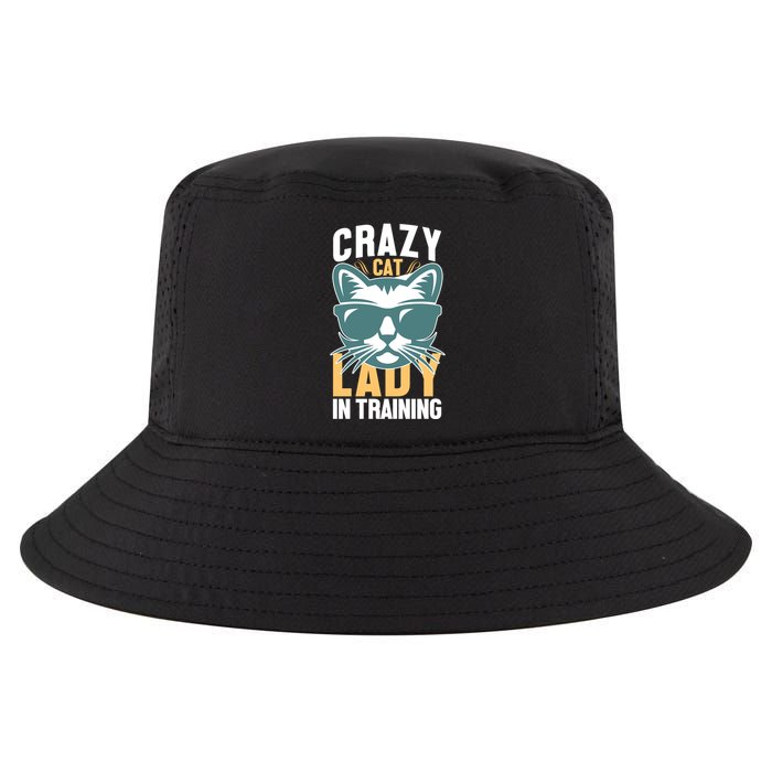 Crazy Cat Lady Cool Comfort Performance Bucket Hat
