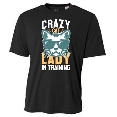 Crazy Cat Lady Cooling Performance Crew T-Shirt