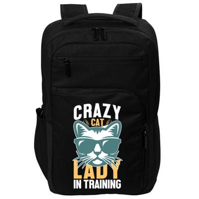 Crazy Cat Lady Impact Tech Backpack