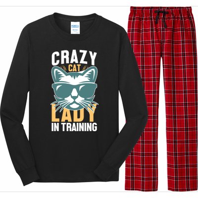 Crazy Cat Lady Long Sleeve Pajama Set