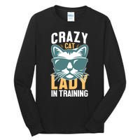 Crazy Cat Lady Tall Long Sleeve T-Shirt