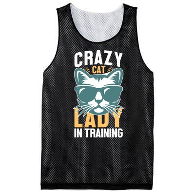 Crazy Cat Lady Mesh Reversible Basketball Jersey Tank