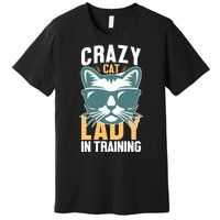 Crazy Cat Lady Premium T-Shirt