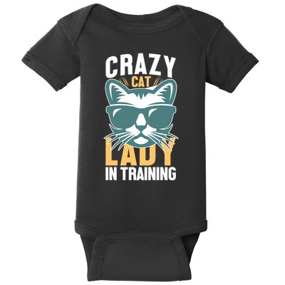 Crazy Cat Lady Baby Bodysuit
