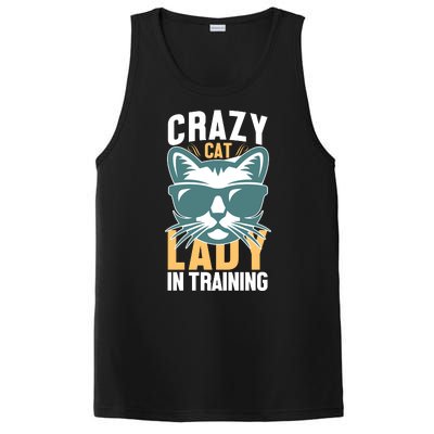 Crazy Cat Lady PosiCharge Competitor Tank